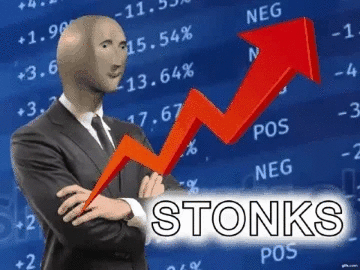 Stonks go up!